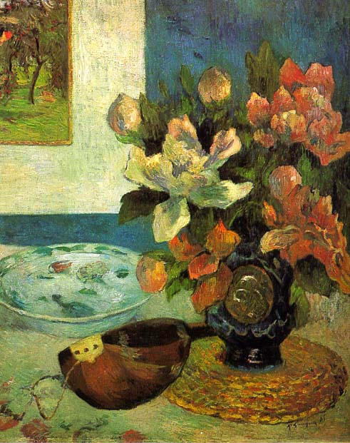 Paul Gauguin Still Life with Mandolin